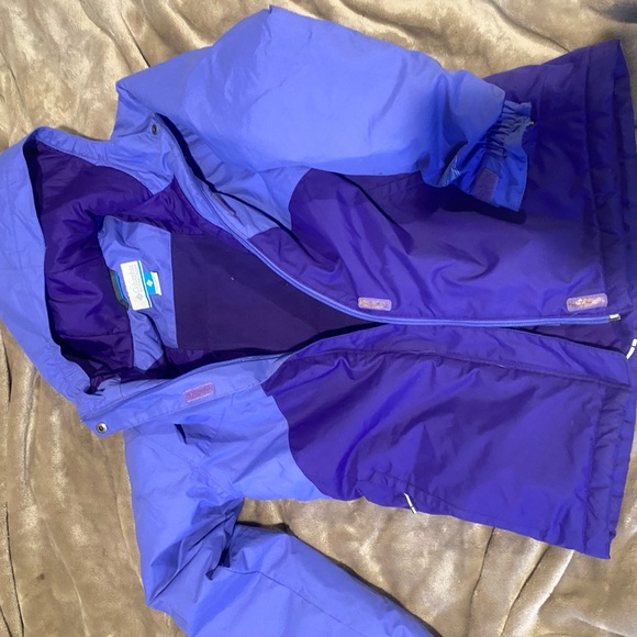 Columbia Purple and Blue Jacket - Picture 1 of 3